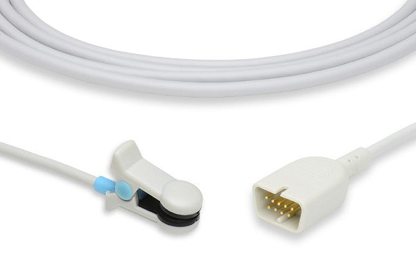 Cables & Sensors Nihon Kohden Compatible Short SpO2 Sensor - 6143-012434
