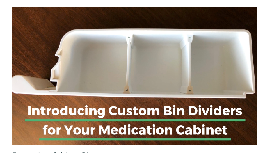 CareDirect Divider Kit for MedServe Bins - 6 Dividers per Kit