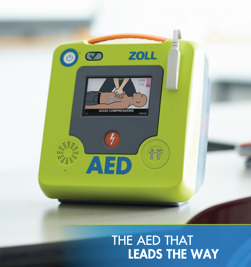 ZOLL AED 3 Fully Automatic Defibrillator Package (Part Number: 8511-001102-01)
