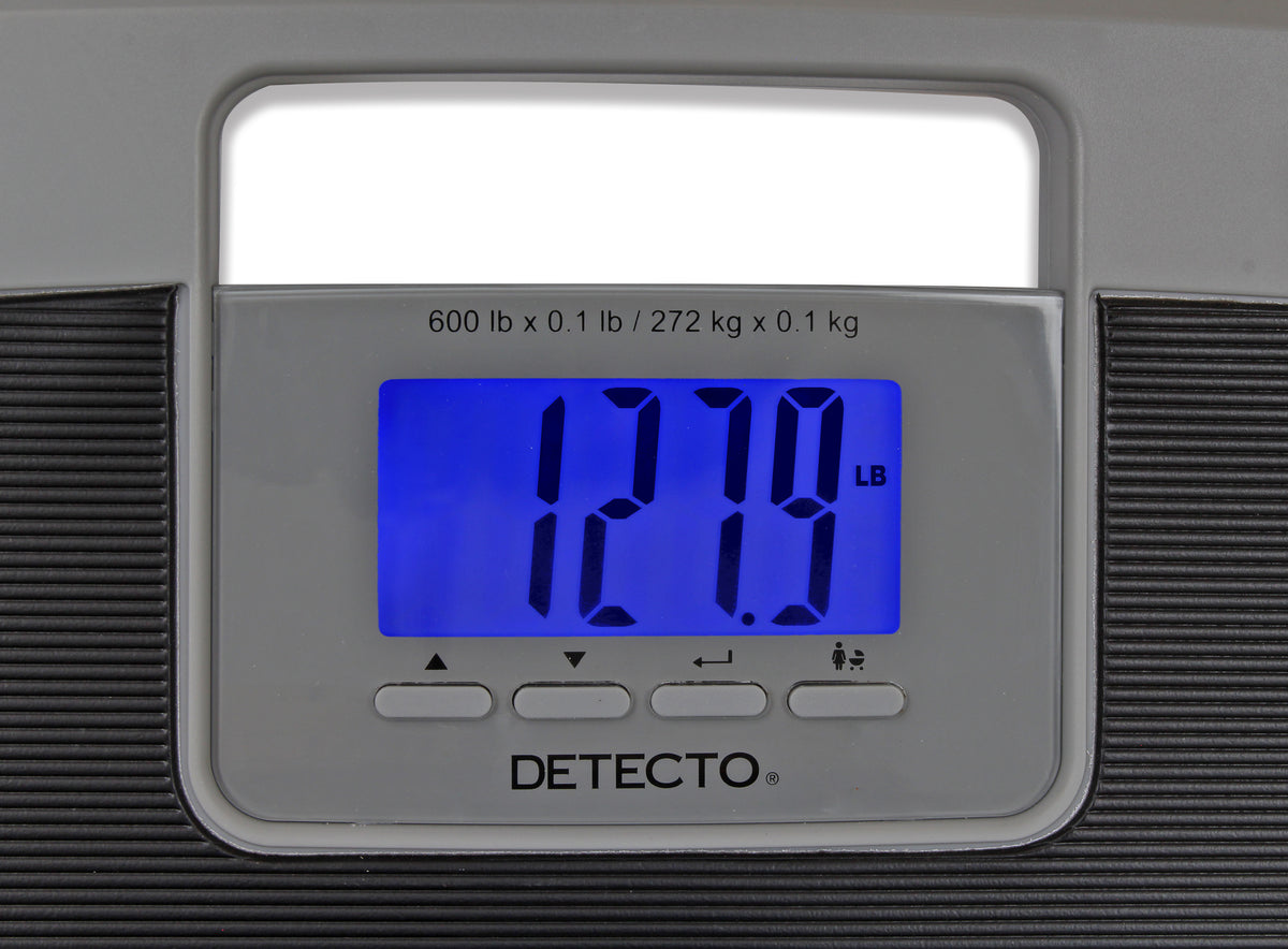 Detecto SlimPRO Low Profile Digital Healthcare Scale - view 4