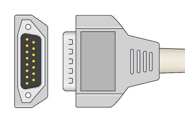 Cables & Sensors GE Healthcare > Marquette Compatible EKG Trunk Cable - 22341809