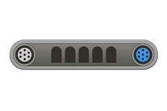 Cables & Sensors Draeger Compatible ECG Trunk Cable - 3368391 Long Trunk