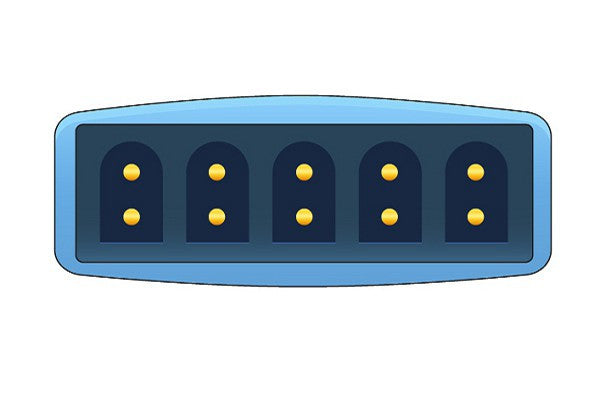 Cables & Sensors Mindray > Datascope Compatible ECG Trunk Cable - 0010-30-42719