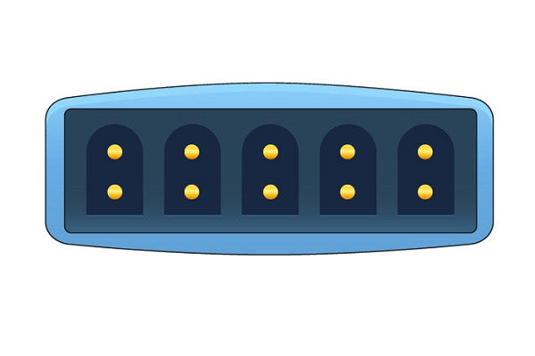 Cables & Sensors Mindray > Datascope Compatible ECG Trunk Cable - 0012-00-1255-01