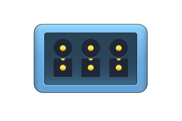 Cables & Sensors Datex Ohmeda Compatible ECG Trunk Cable - 545307-HEL