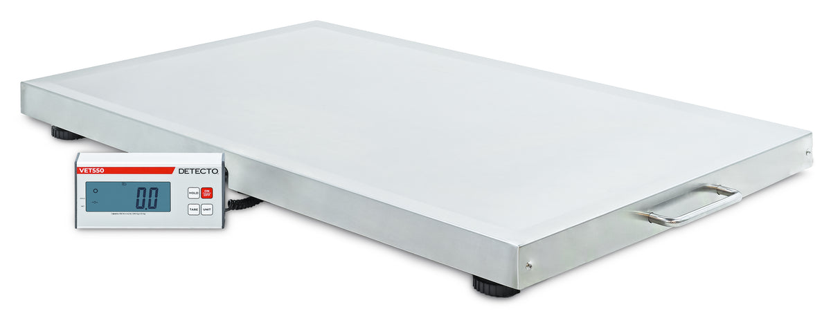 Detecto VET550 Digital Veterinary Floor Scale - view 2