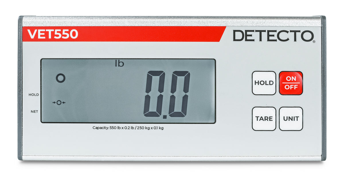 Detecto VET550 Digital Veterinary Floor Scale - view 4