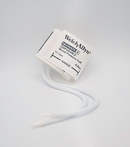 Welch Allyn Neonatal Blood Pressure Cuff – Size 4, SnapQuik Connector, 10/Box (NEO-4-1)