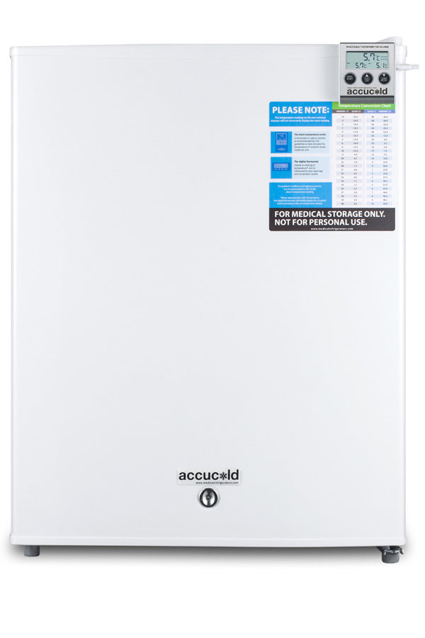 Accucold FF28LWHVAC compact vaccine refrigerator, front
