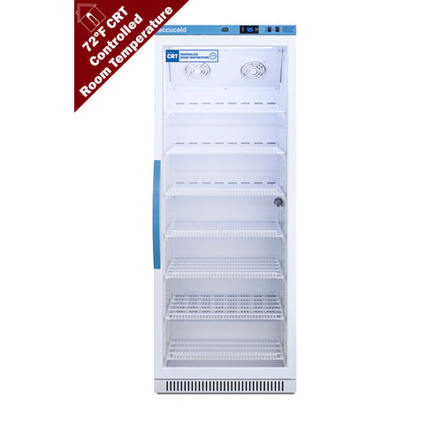 Accucold ARG12PV-CRT 12 cu.ft. glass door CRT cabinet, front