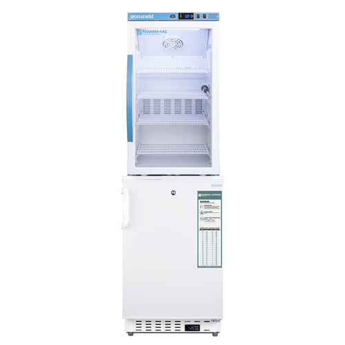 Accucold ARG3PV-ADA305AFSTACK glass door stack front