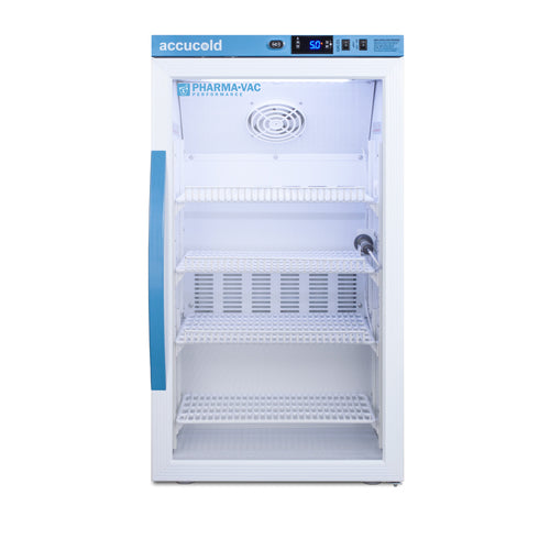 Accucold ARG3PV glass door vaccine refrigerator