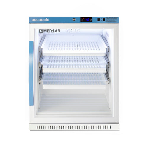 Accucold ARG6MLDR glass door with drawers