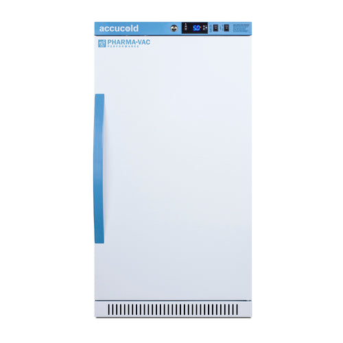 Accucold ARS32PVBIADA solid door ADA vaccine refrigerator, front