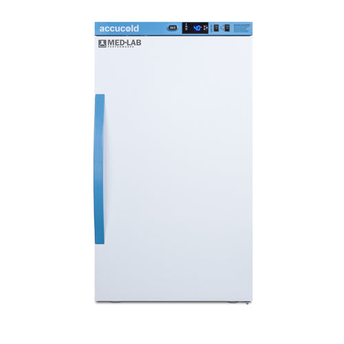 Accucold Med-Lab ARS3ML solid door refrigerator, front