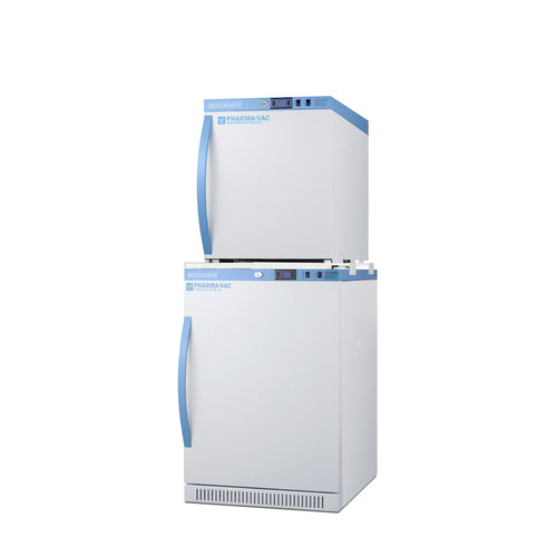 Accucold ARS6PV-AFZ1PVSTACK, angled view