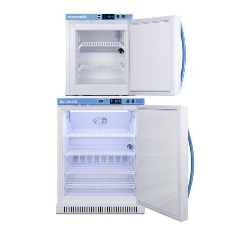 Accucold ARS6PV-AFZ1PVSTACK, doors open