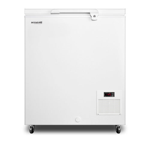 Accucold EL11LT 4.8 cu.ft. -45°C chest freezer, front view