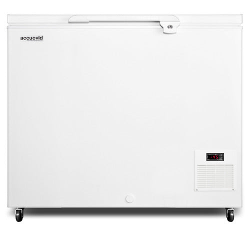 Accucold EL21LT 8.4 cu.ft. chest freezer, front view