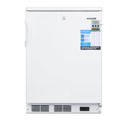 Accucold FF7LWBIVAC vaccine refrigerator front