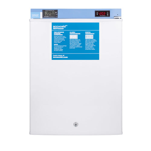 Accucold FS30LMED2 compact freezer with digital controls