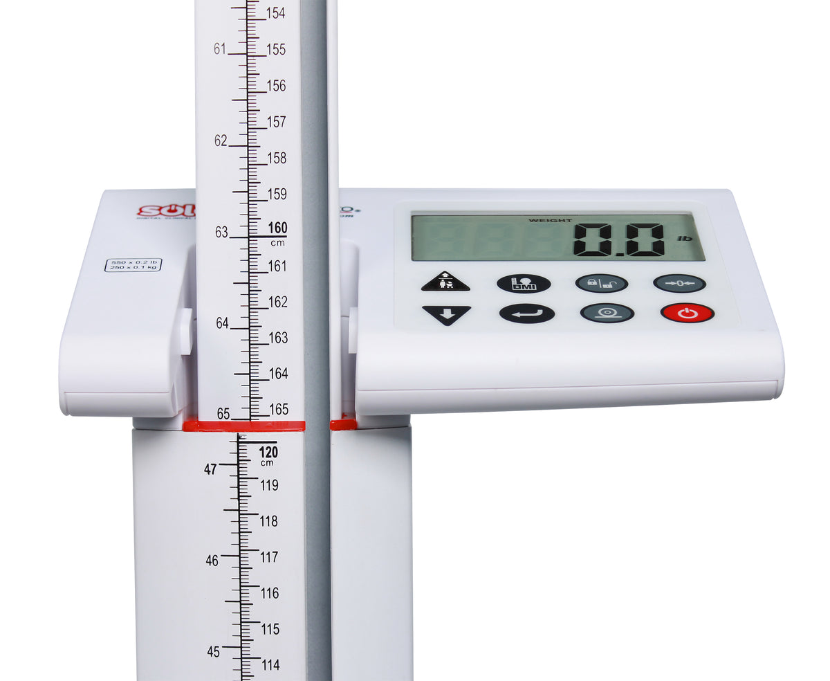 Detecto solo Digital Clinical Scale with Height Rod - view 4