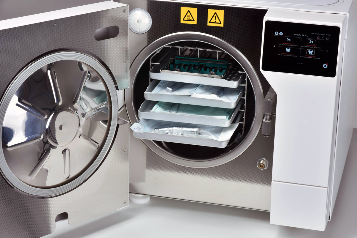 Tuttnauer T-Top 10 Automatic Autoclave - open door