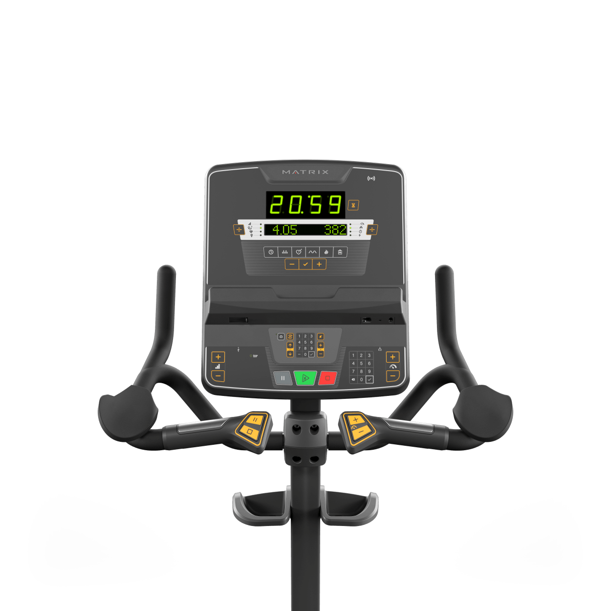 Matrix Fitness Endurance Upright Cycle with LED Console (U-ES-LED)