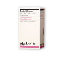 Calcium Alginate Dressing, 6 x 8" 10/pkg 6 pkg/cs
