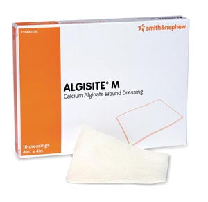 Calcium Alginate Dressing, 4 x 4" 10/pkg