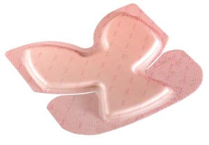 Gentle Border Heel Dressing, 9 x 9 1/8" 5/pkg 7pkg/cs