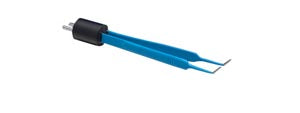 McPherson 3½ Electrode Curved 5mm Tip Coated"