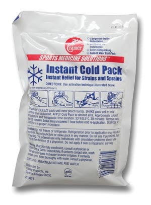 Instant Cold Pack, 6 x 9" 16/bx