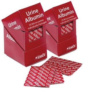 Urine Albumin Microcuvettes, Individually Packaged