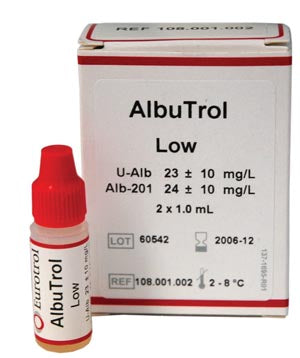 AlbuTrol, High Level, 1mL/vial, 2 vials/bx