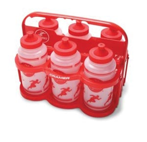 Collapsable Bottle Carrier w/ 6 Bottles