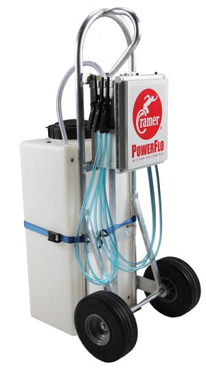 PowerFlo Pro Hydration Unit, Includes: 20-Gallon Tank w/ 6 Drinking Stations