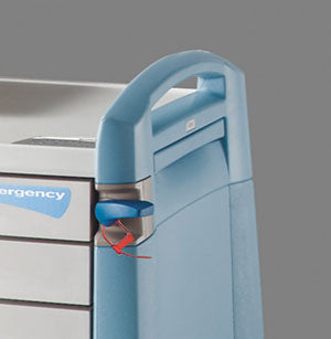 Upgrade, Am Handle Right, Ext Blue, Standard Cart