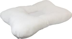 Fiber Filled Cervical Indentation Pillow, 23 x 16.1" x 4.7" White