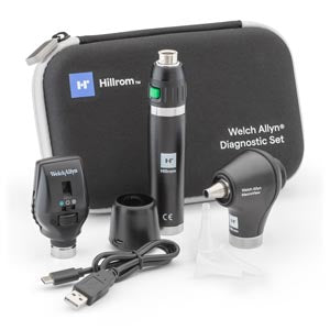 Diagnostic Set, Macroview Otoscope, 117 LED, Lithium-Ion