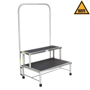 Donnelly Foot Stool, 24W x 16"H x 16"D Handrail MRI Safe
