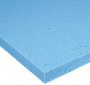 Temper Foam, 3/8 x 8" x 12" Blue 10/pk
