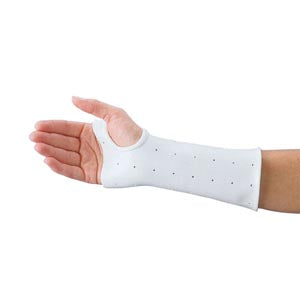 San-Splint, 1/8 x 24" x 36" 1% Perforated White 2/cs