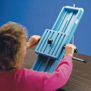 Incline Board, 31 x 8.5" x 24" Molded Plastic Latex-Free