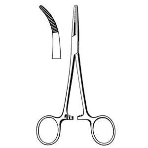 Kelly Forceps, Curved, Extra Heavy Jaw, 7