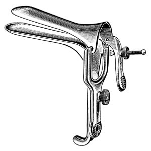 Graves Vaginal Speculum, Large, 1 3/8 X 4.5"