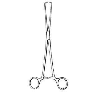 Schroeder- Pozzi Tenaculum Forceps, 1x1 Prongs, 10