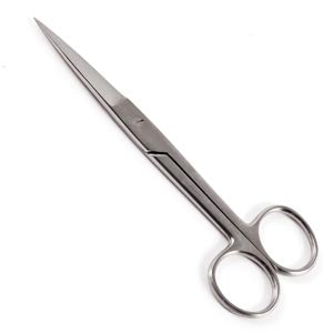 Operating Scissors, Straight, Sharp/Sharp, Sterile, 25/cs