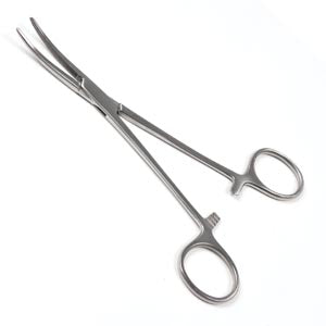 Crile Forcep, Curved, 6.25