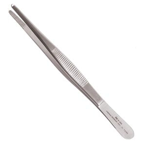 Dressing Forcep, Serrated, Straight 6